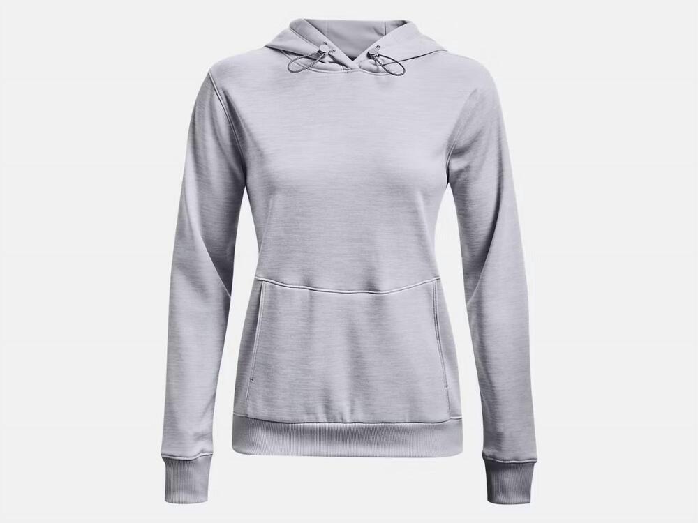 NEW UNDER ARMOUR women's fleece storm hoodie in grey